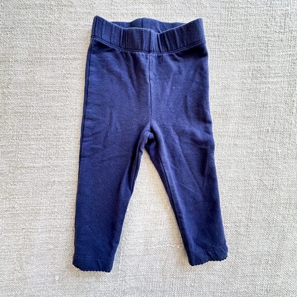Baby Boden Navy Blue Leggings GUC 12-18mo - Picture 1 of 2